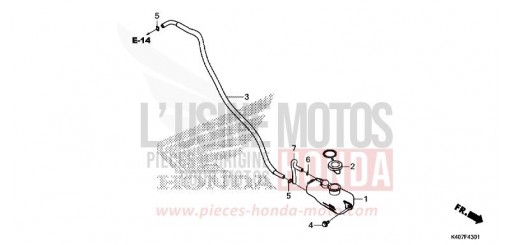 RESERVE TANK (NSS125ADK) NSS125ADK de 2019